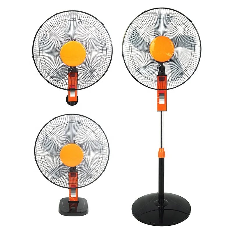 16 Inch 3 in 1 electric industrial air cooler cheap oscillating powerful latest ce floor stand fan for summer