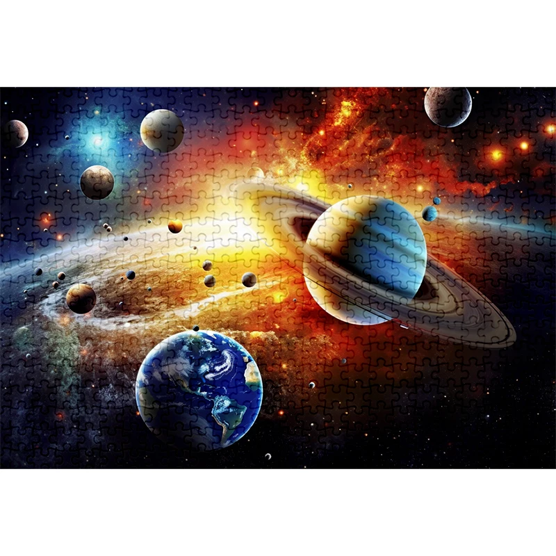 manufacturer custom wholesale rompecabezas 100 500 1000 pieces puzzle brain game paper cardboard jigsaw puzzles for adult