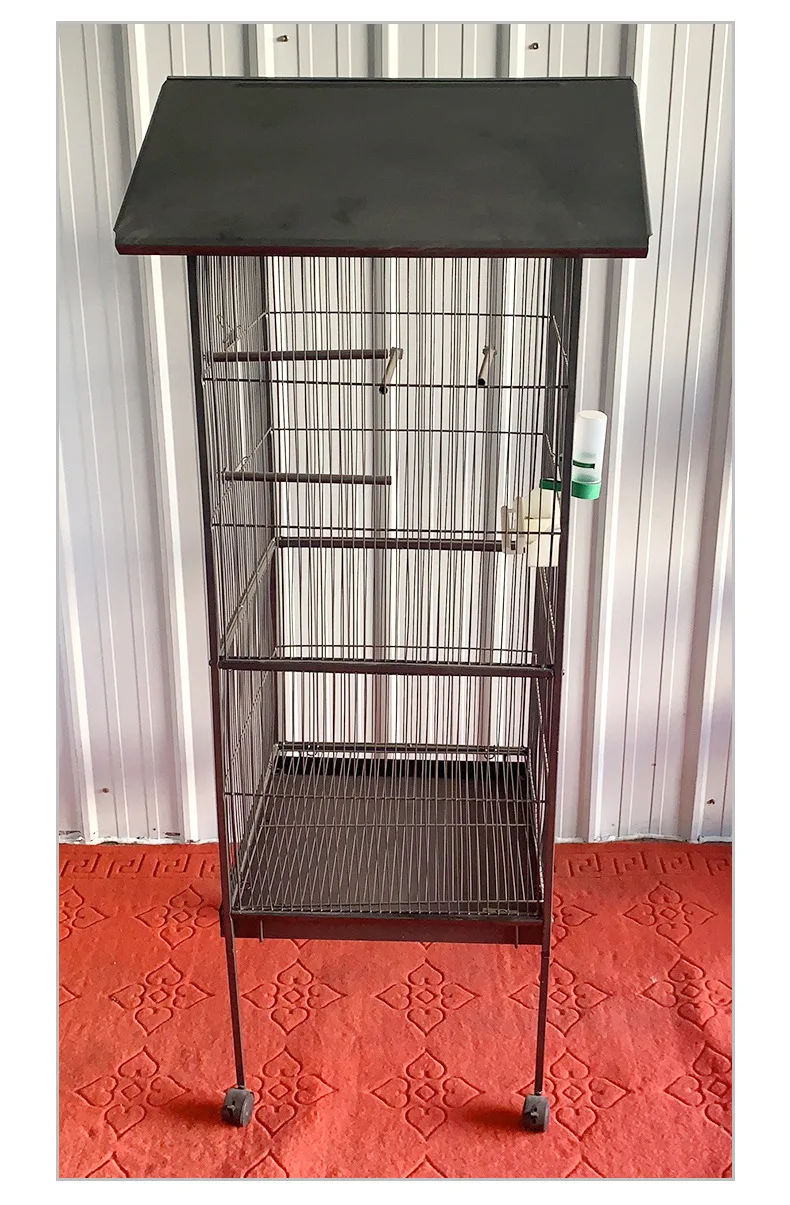 pagoda top metal Bird Cage for Canary/Finch/Cockatiel/Aviary/ Parakeets/ Budgies/ Macaw/ Conure