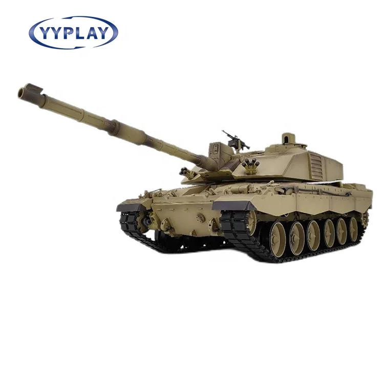 Henglong 3908-1 PRO 1/16 British Challenger 2 Battle RC Tank 2.4Ghz Military Smoke Sound Radio Remote Control Tank Model Gifts