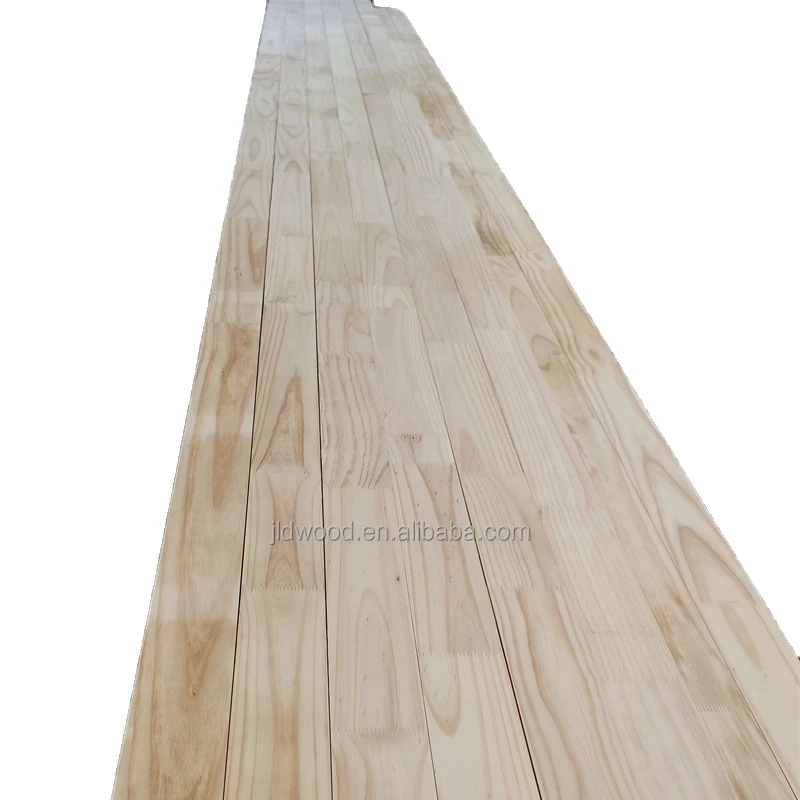 Hot Sale Raw Natural pine board solid wood finger jointed panels decorative wood paneling solid wood boards
