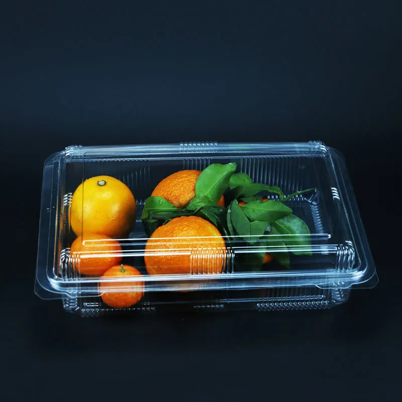  Пластиковый поднос для пищевых продуктов печенья десертов фруктов одноразовая раскладная блистерная