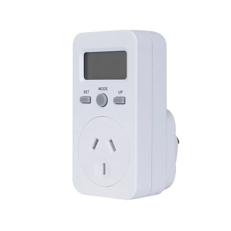 AU Plug Electric Monitor Power Energy Socket Digital Power Meter Watt Electricity Usage Monitor Socket Consumption Meter