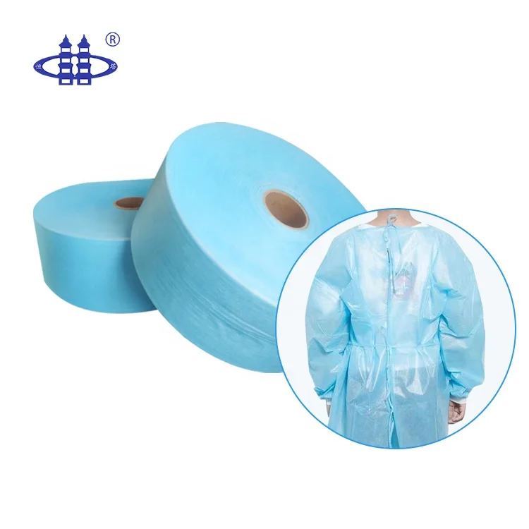 Микропористая пленка ламинированная спанбонд SF Нетканая ткань комбинезоны материалы