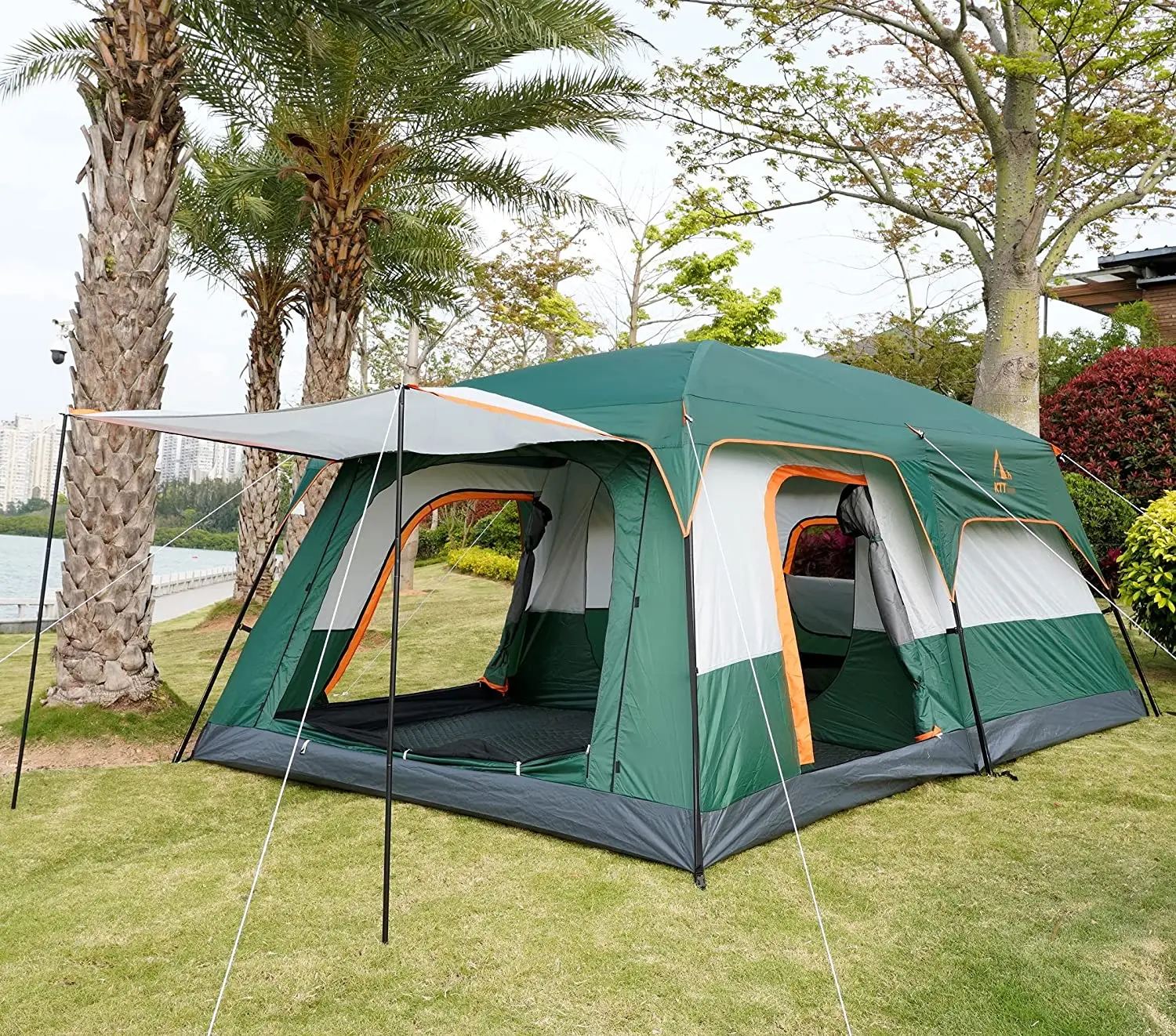 Woqi Big Size for Whole Family Camping Use Outdoor Tents 5-8 People Big Family Outdoor Tent