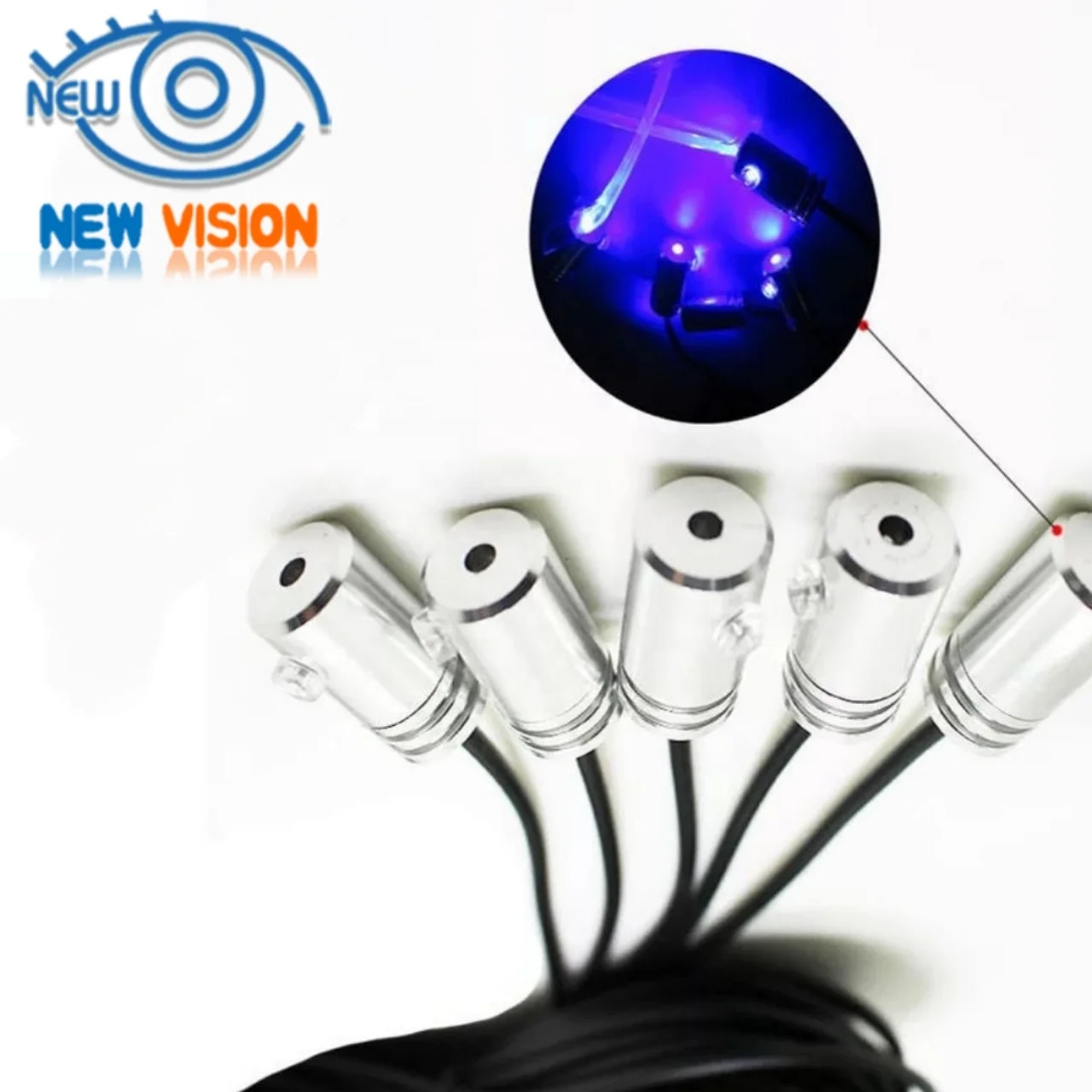 
Car Wireless Led Lighting Changeable Color Music Rhythm Atmosphere Lamp 