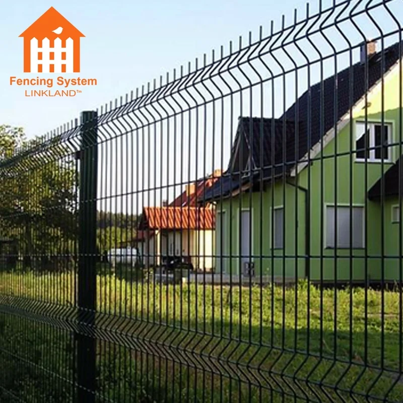 Cheap Wholesale PVC 3D Welded Wire Mesh Fencing For Home Garden