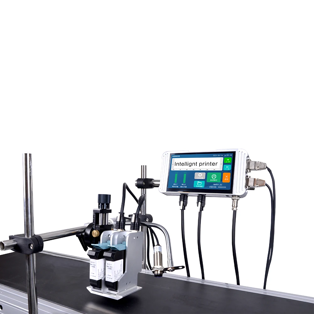 Factory direct sale TIJ online inkjet date code printer inkjet printer on bottle carton cloths printing machine digital machine