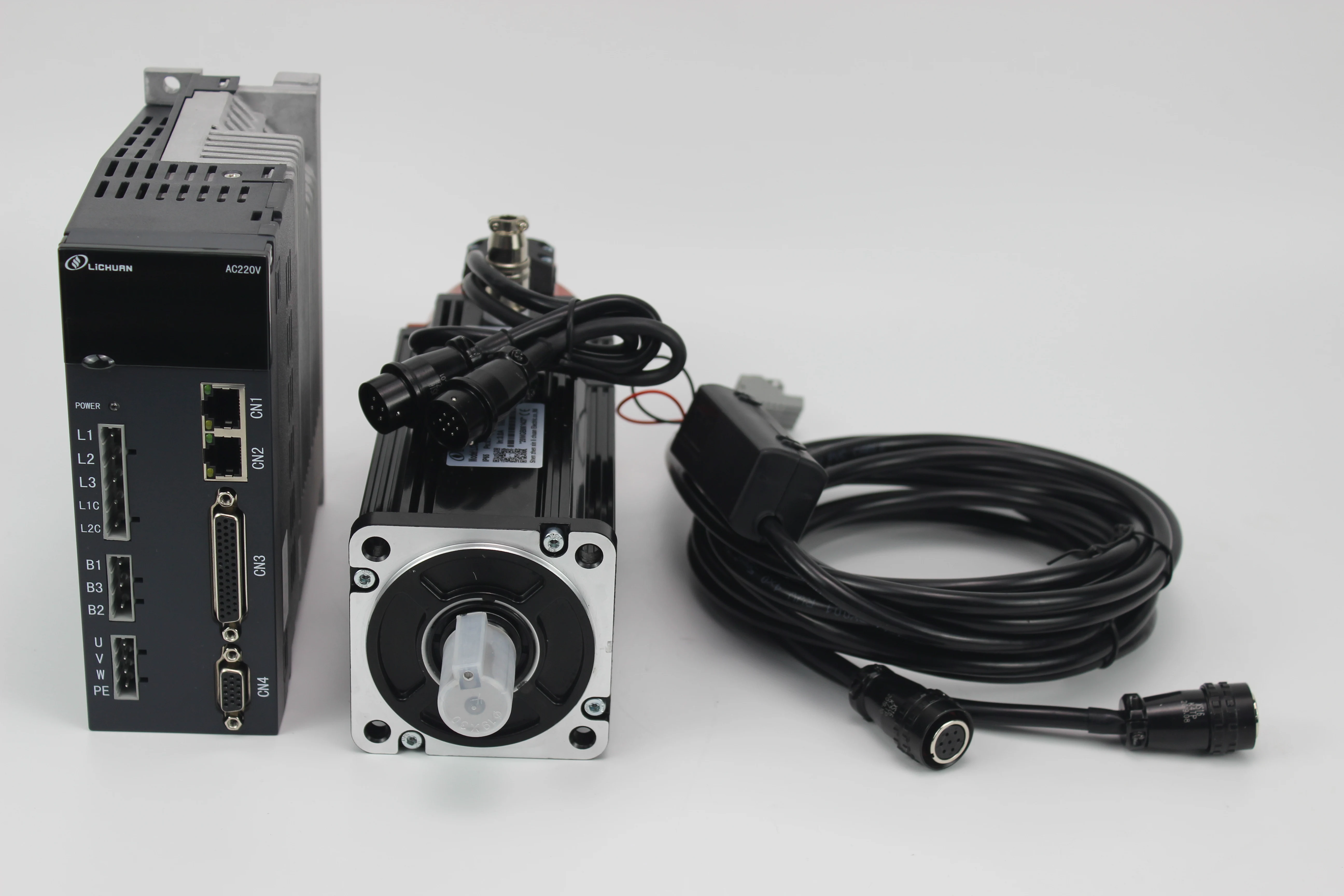  17 бит Nema24 600w 1.91N.M 60 мм 200 ~ 240 В однофазный/3ph Servo Мотор и привод комплект с
