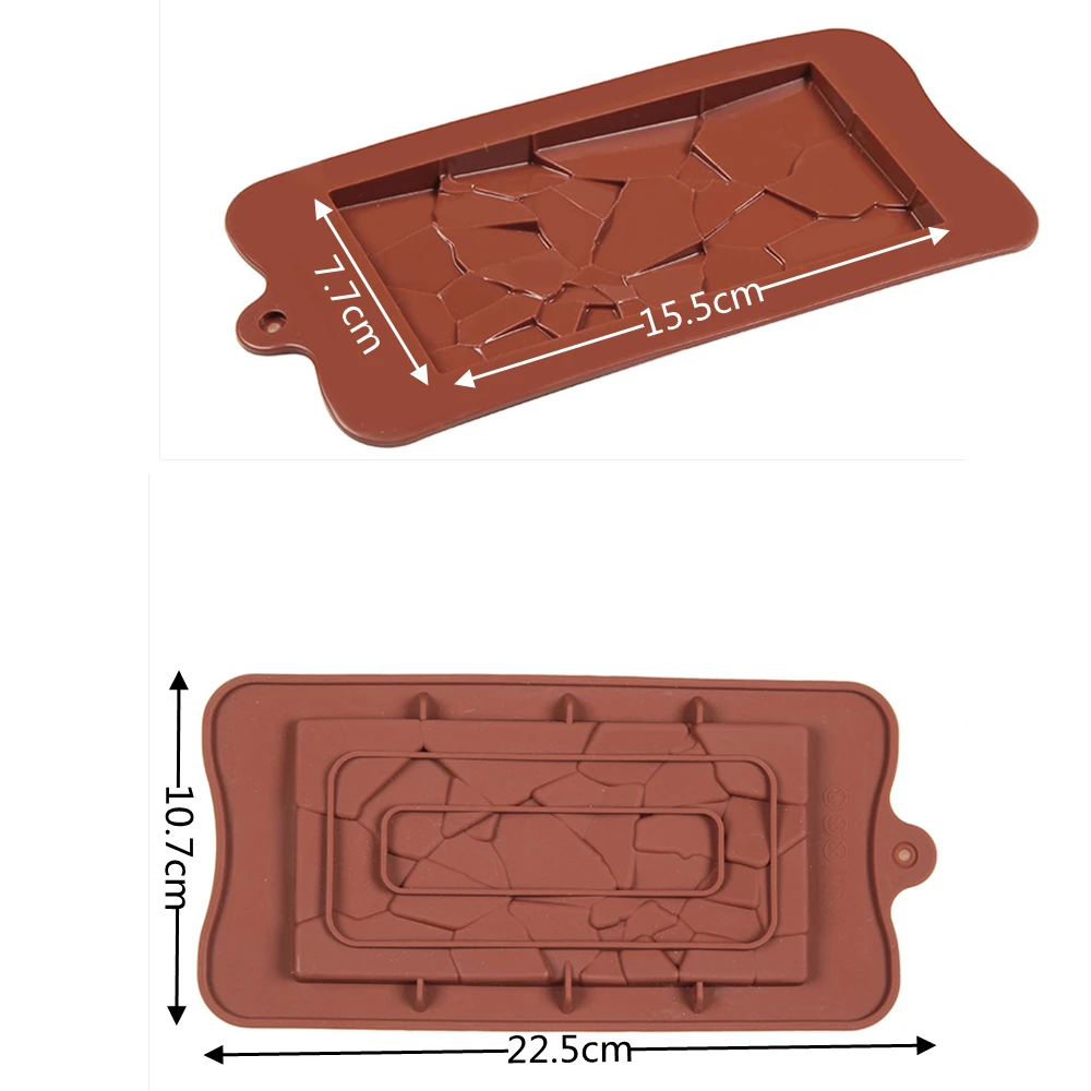 Factory custom wholesale silicone chocolate  mold fondant tool chocolate chips