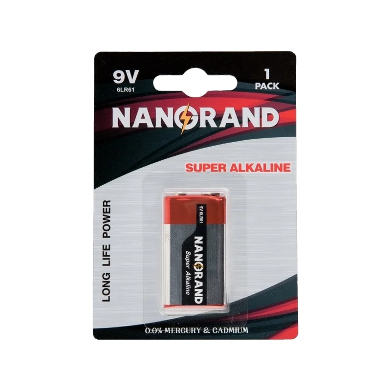 9v size alkaline battery 6lr61