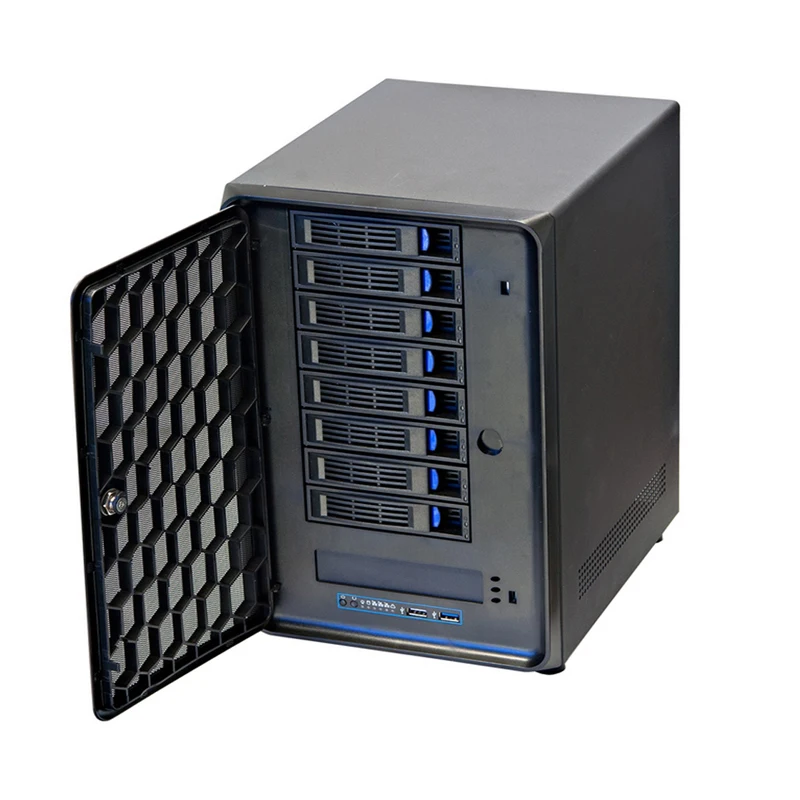 NAS 8bay Mini Tower Server Case Computer Case Of Storage Rack Case