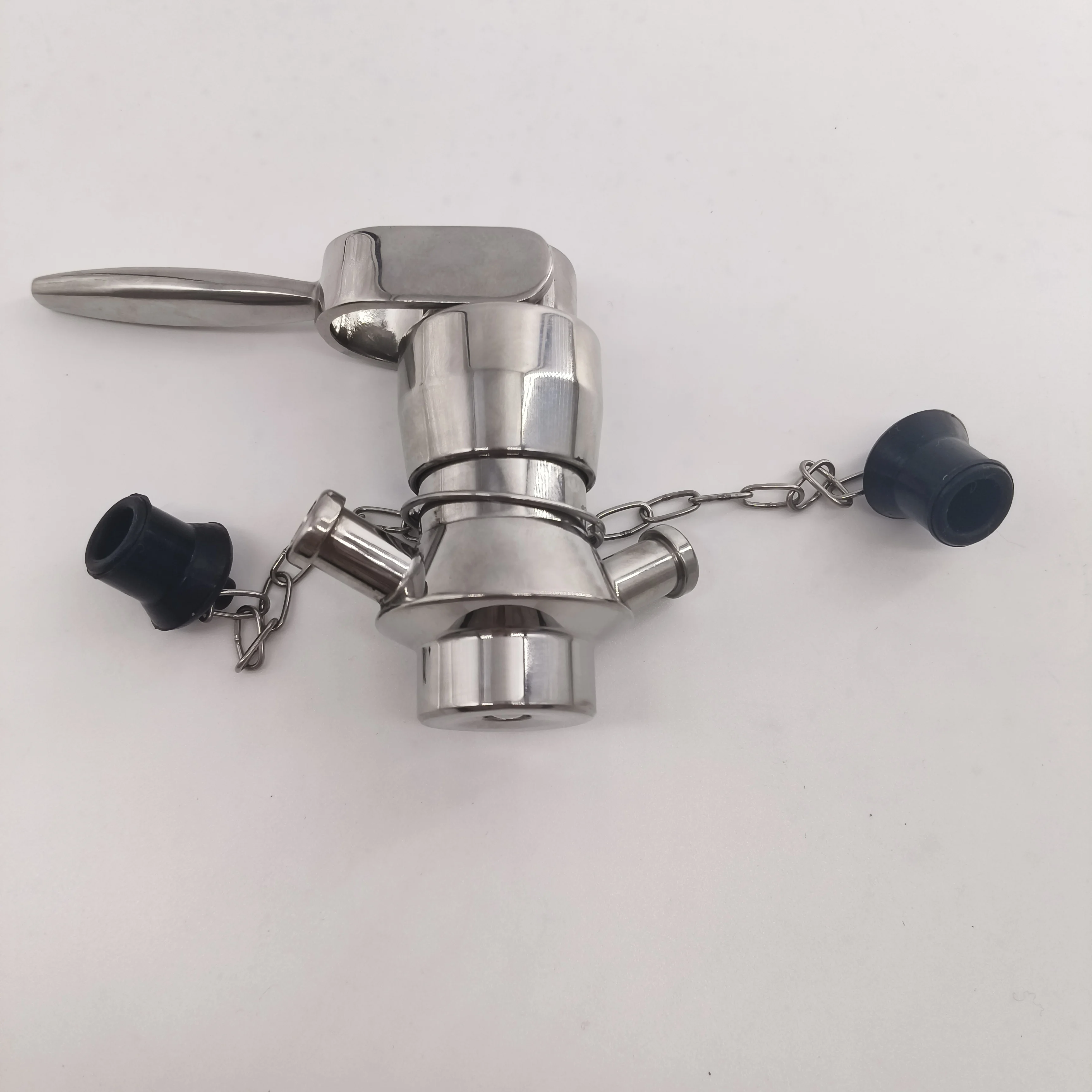 Aseptic Auto Reset Clamp Brewing Sample Valve Aseptic Sampling Valve Automatic Reset Stainless Steel Water Diaphragm