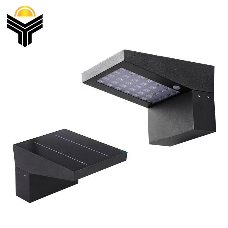 Wholesale waterproof ip65 solar garden lamp outdoor led wall light for yard