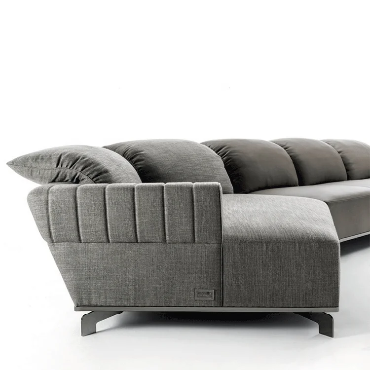 Corner sofa comfortable furniture European fabric microfiber Leather Living Room sofa bed American country sectional sofa