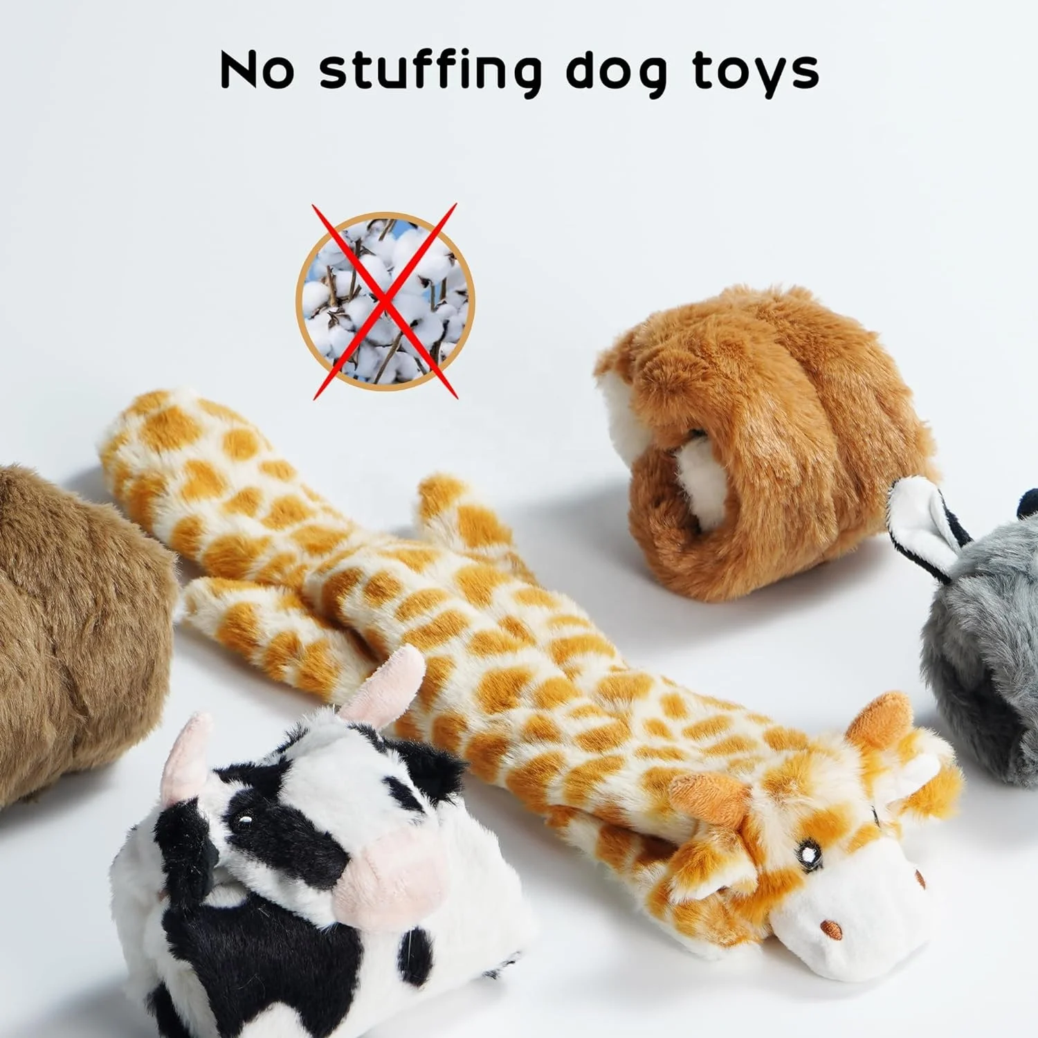 2024 New Wholesale Squeaky Interactive Pet Smart Plush Interactive Toy For Hemp Barking Dogs Toys Puppy Chew Pets