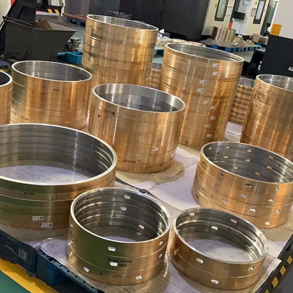 Copper Steel combined together casting bearing parts precision casting