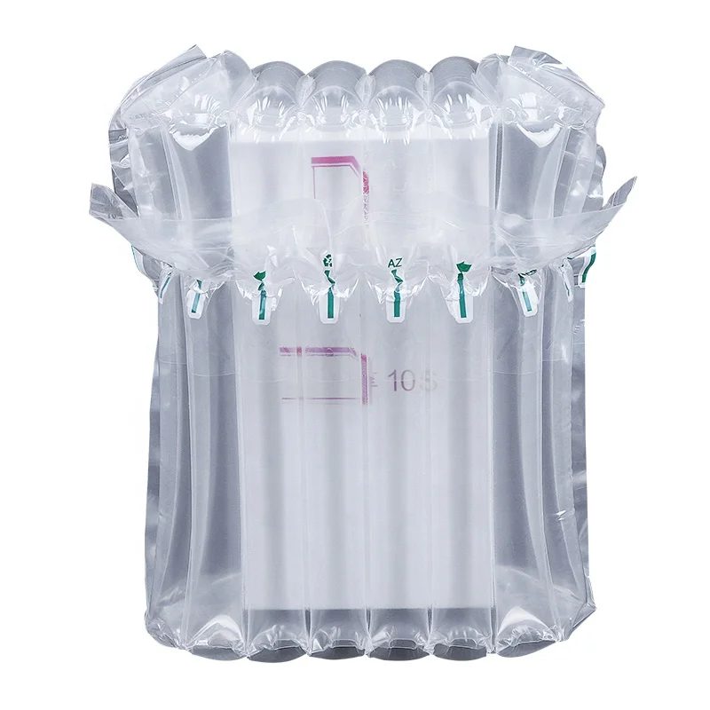 life hacks moving supplies inflatable air cylinder column bag for perfume bottle packaging