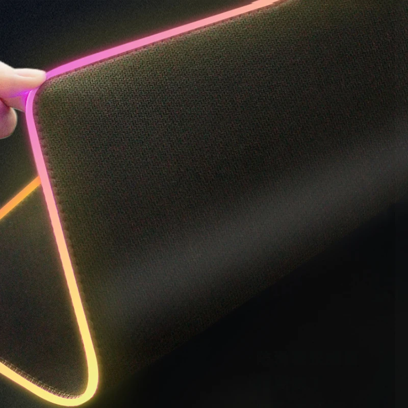 Лидер продаж 2021 большой размер водонепроницаемый RGB светодиодный коврик для мыши игровой