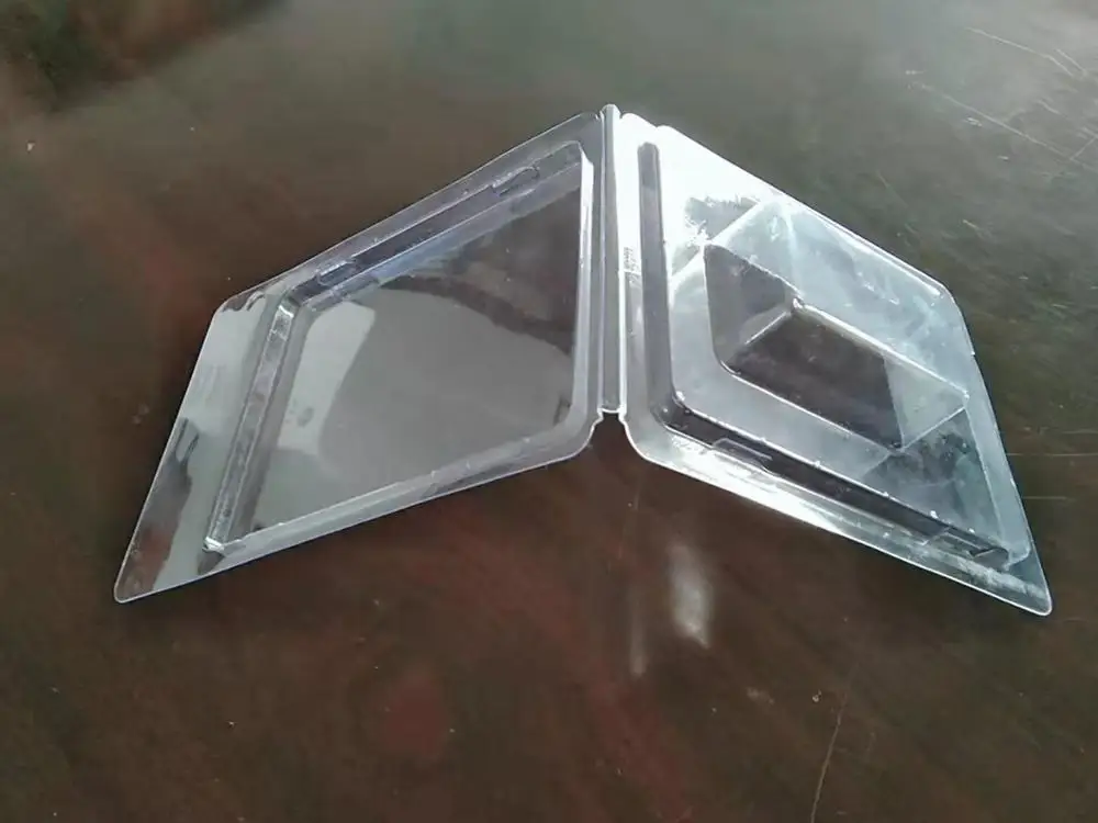 plastic factory custom made clear transparent plastic clam shell clamshell blister packaging uptake for toy food baby articles