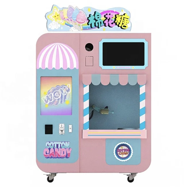 Fully Automatic High Quality Marshmallow Cotton Candy Making Machine / Marshmallow Production Line / Candy Confectionery Machine