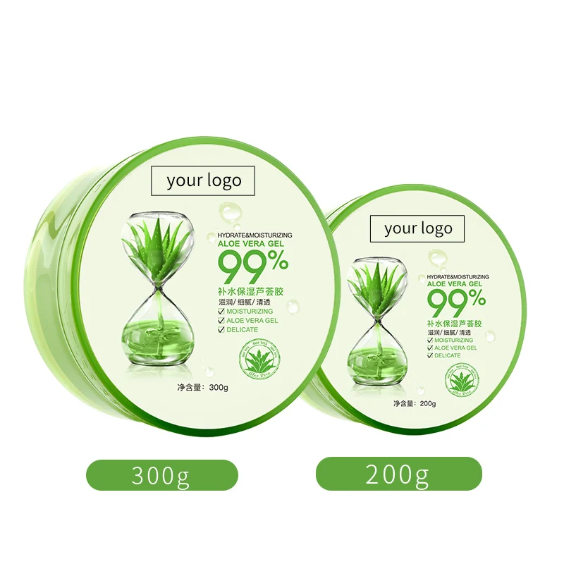 Oem Cosmetic Factory Organic Aloe Vera Gel Natural Anti-aging Moisturizer Whitening Aloe Vera Gel