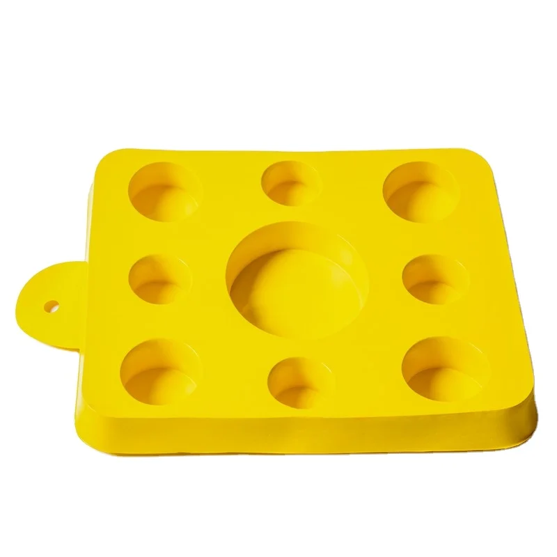 Customized NBR Foam Vinyl Coated drink holder swimming pool floating tray