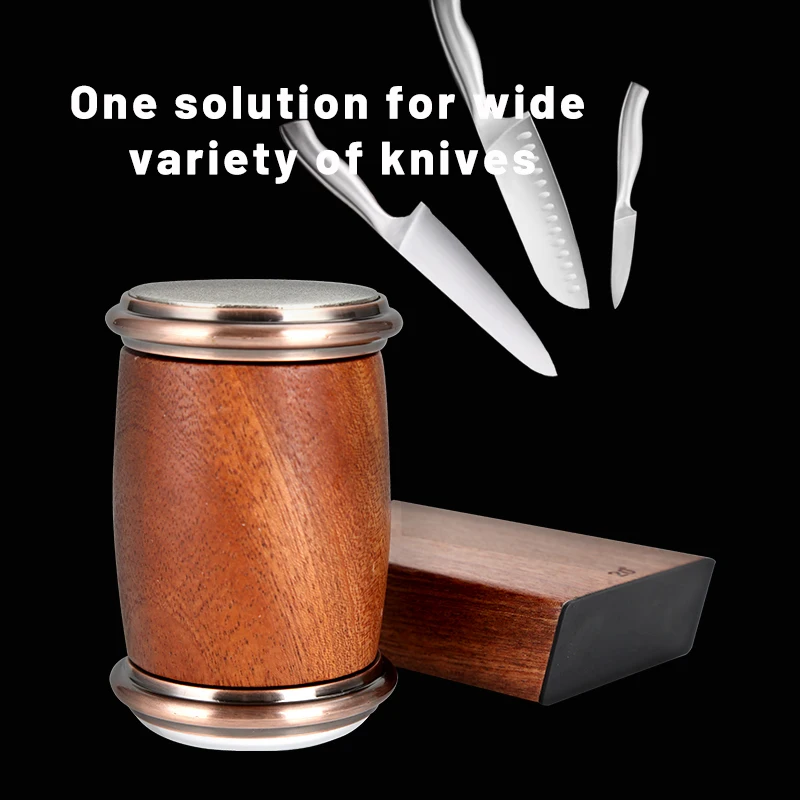 Hot Sale Detachable Sharpening Stone Kit Manual Tumbler Diamond Knife Sharpener Roller Rolling Knife Sharpener Set for Knives