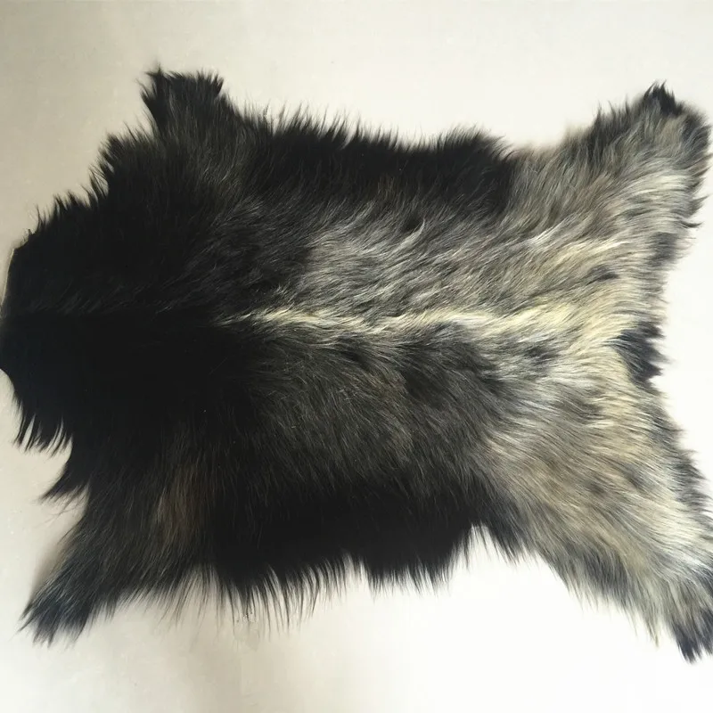 Wholesale natural Home Decorative goat fur rug