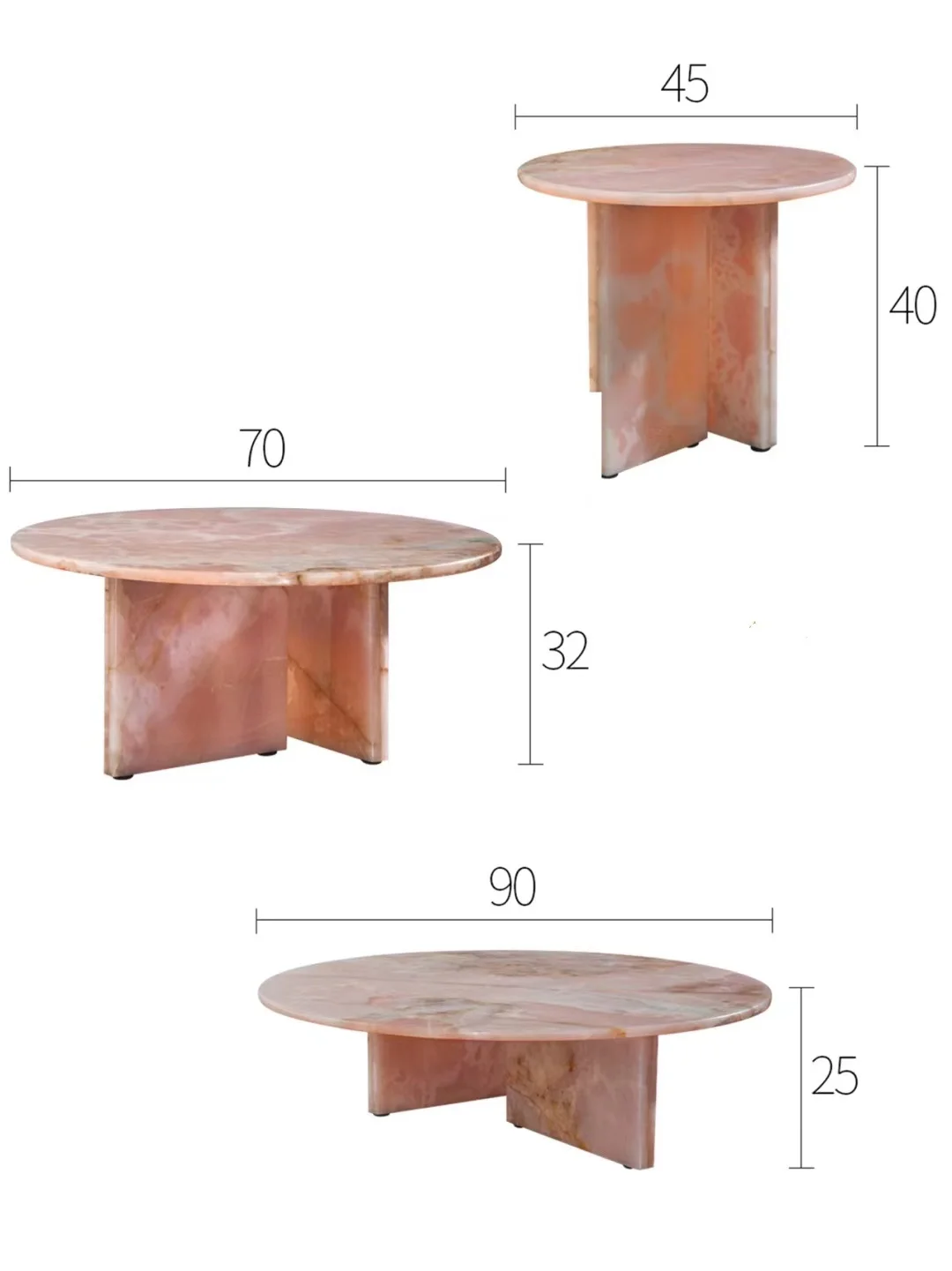 Backlit Pink Onyx Texture Marble Slabs Wall Covering Tiles