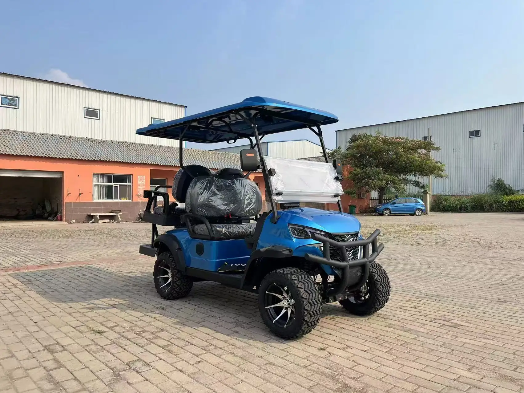 CL Manufacturers Utility Street Legal Golf Cart Hunting Golf Cart Wheels and Tires 6 Seat Golf Cart Wheels and Tires