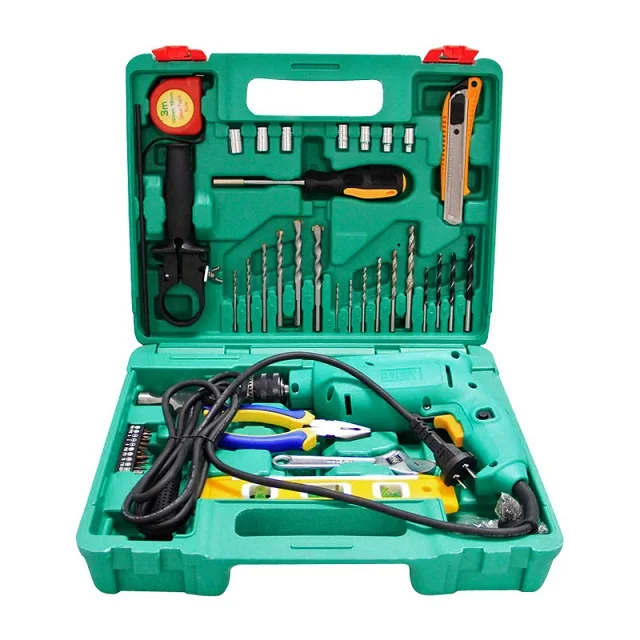 
2021 Hot Selling Wholesale Professional Hand Tool and Electric Impact Drill Set 