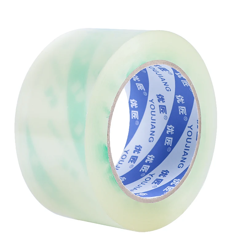 YOUJIANG Factory Direct Strong Waterproof Clear Transparent Customized BOPP OPP Gum Packing Packaging Adhesive Buff Tape