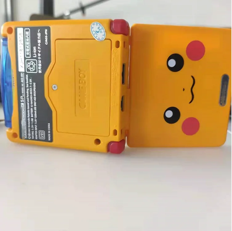  Классическая портативная консоль с подсветкой Pikachu GBAsp особая игровая для GBA sp Game