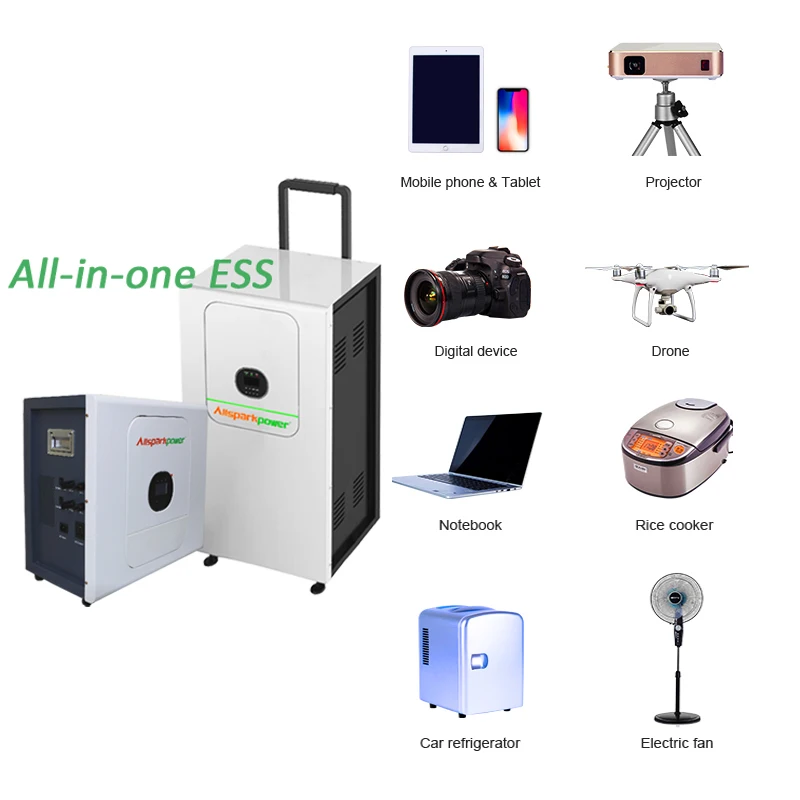 48v alternator lifepo4 batteries power storage photovoltaic all in one home off grid storage with UPS function