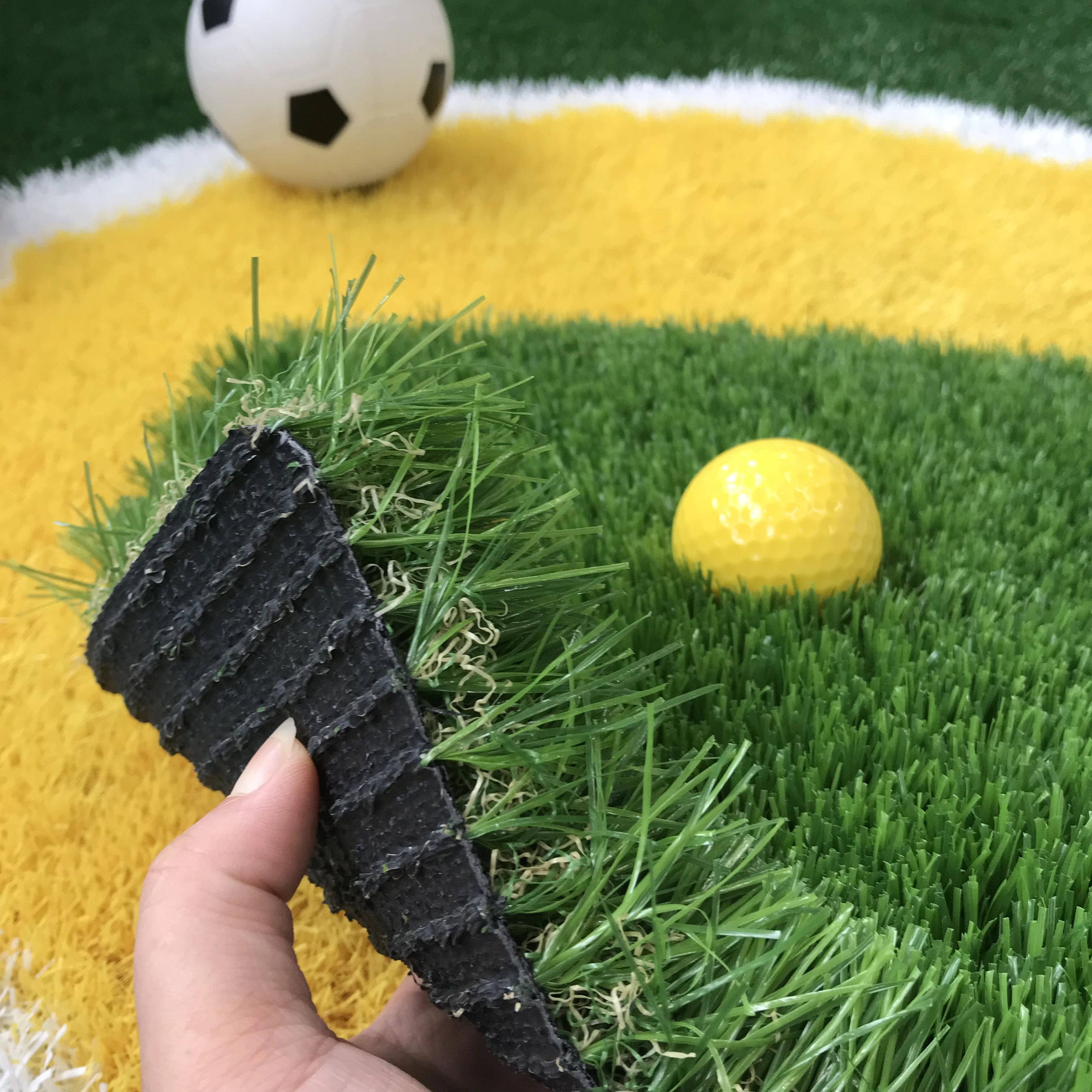 35 mm 18 stitches per 10 cm High density  high quality factory directly sales landscape decorate garden  artificial grass turf