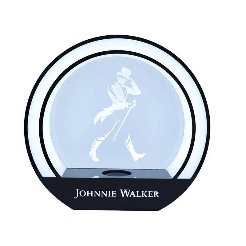 RICHSHINING Black label Walker дисплей светодиодная переноска VIP Bottle Glorifier Vokda сервисная бутылка Presenter для праздничных новинок