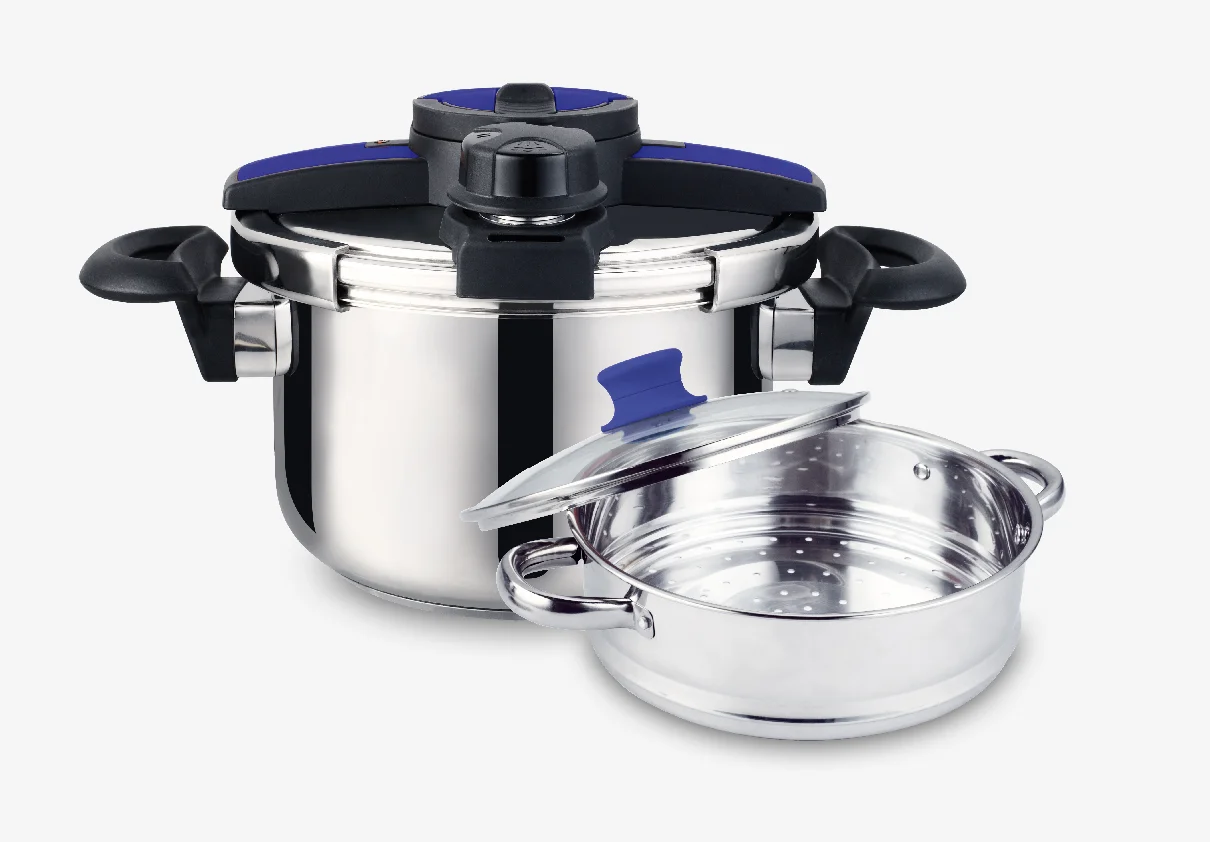 Good quality tefal  pressure cooker stainless steel high pressure cooker silver pressure pots can use gas, induction.
