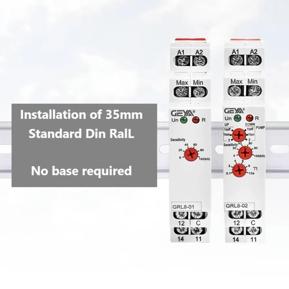 GEYA GRV8-08D M265 127V-265VAC постоянного напряжения реле контроля протектор 3 фазы
