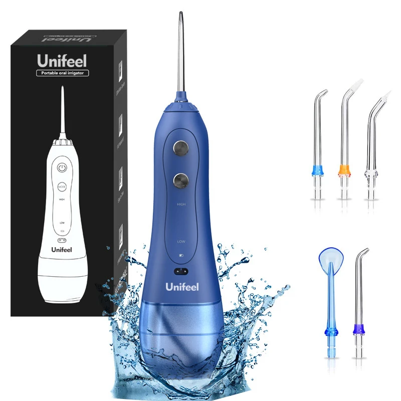 Bestope 8 Jets 8 In 1 Portable Electric Toothbrush Water Flosser Water Flosser 300Ml Water Irrigator