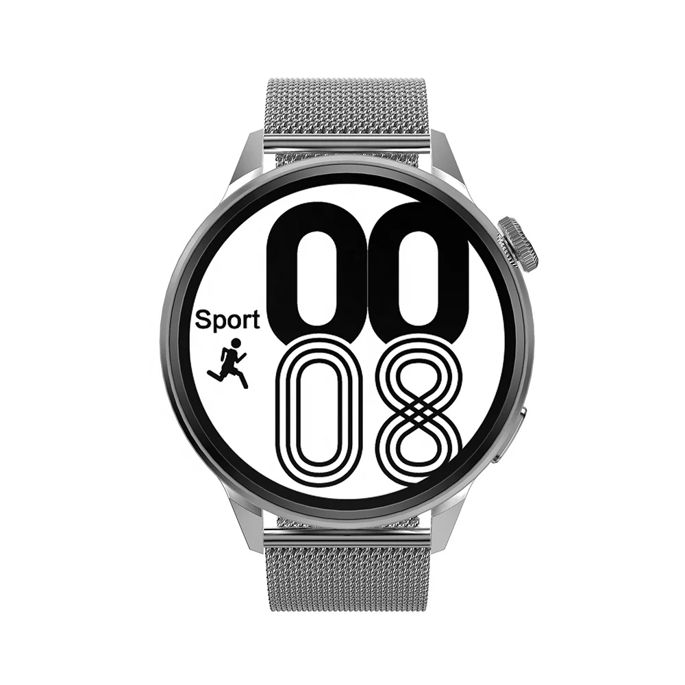 2022 Smart Watch DT4 Plus Smart Watch with NFC BT Call Wireless Charger Rotary Encoder Knob Music Control Heart Rate Smartwatch