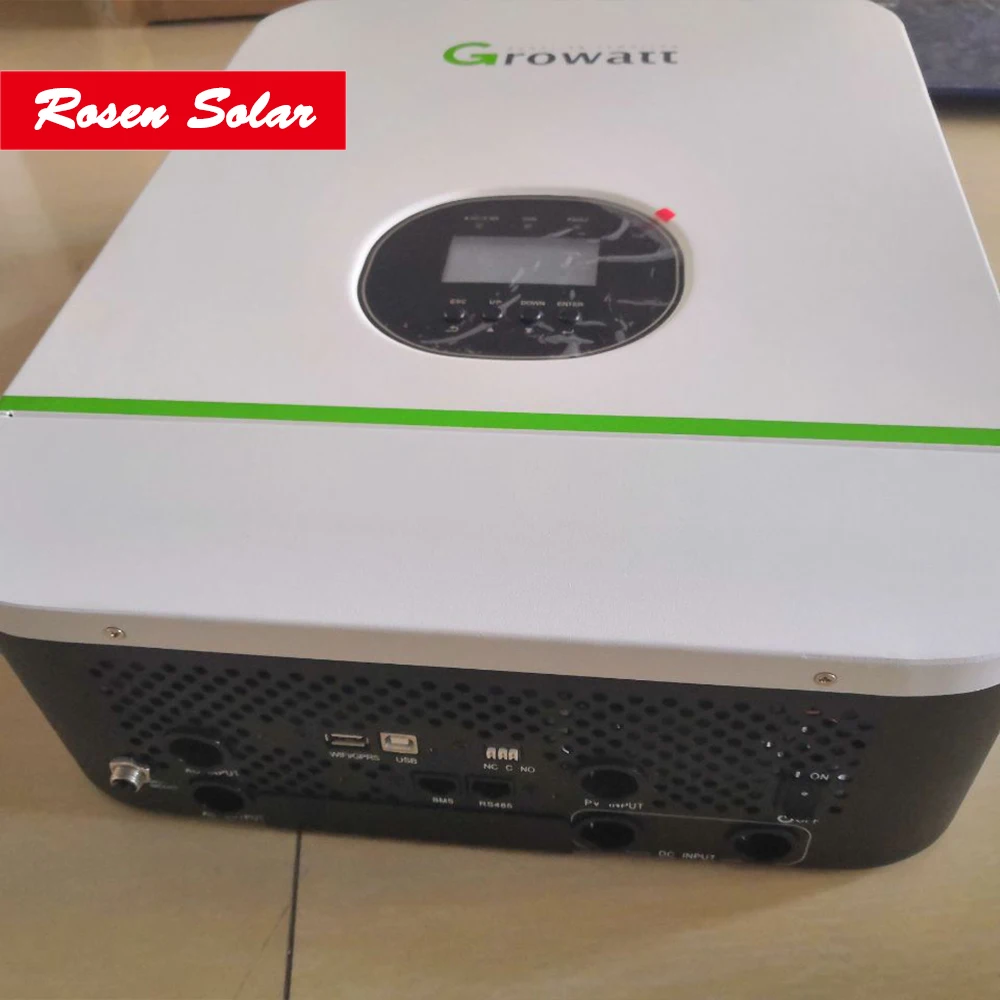 Growatt 5000ES 5000W решеточный Инвертор солнечной энергии литиевая батарея для