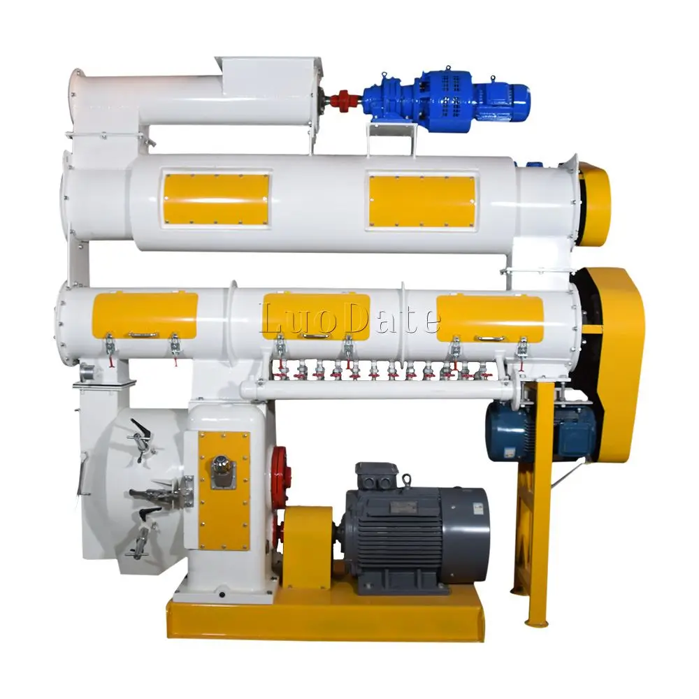 Proven Reliability Livestock Feed Pellet Molding Machine Goose Feed Pellet Mill Poultry Feed Pelletizing Technology