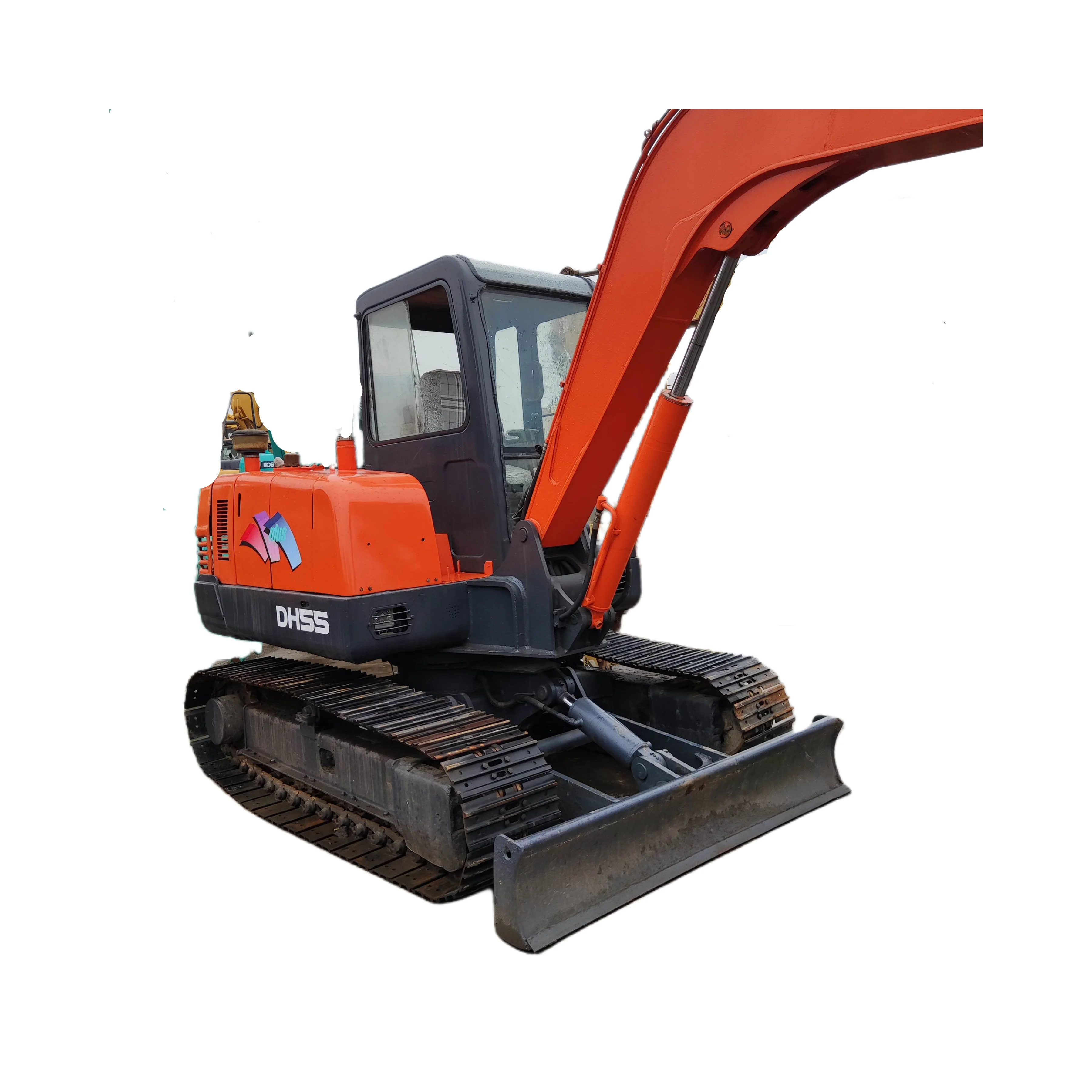 Secondhand Doosan Used DH55  Hydraulic Tracked Excavator Used  Dh55 DH60-7 DH70 DH80 digger in good condition