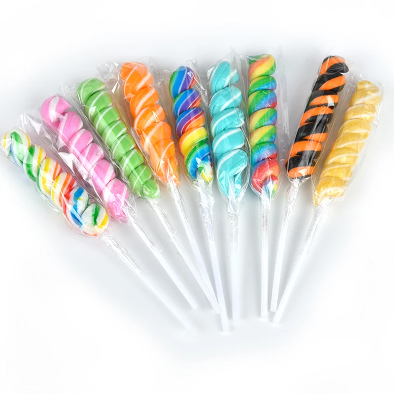 Wholesale colourful Christmas Candy delicious spoon sweets