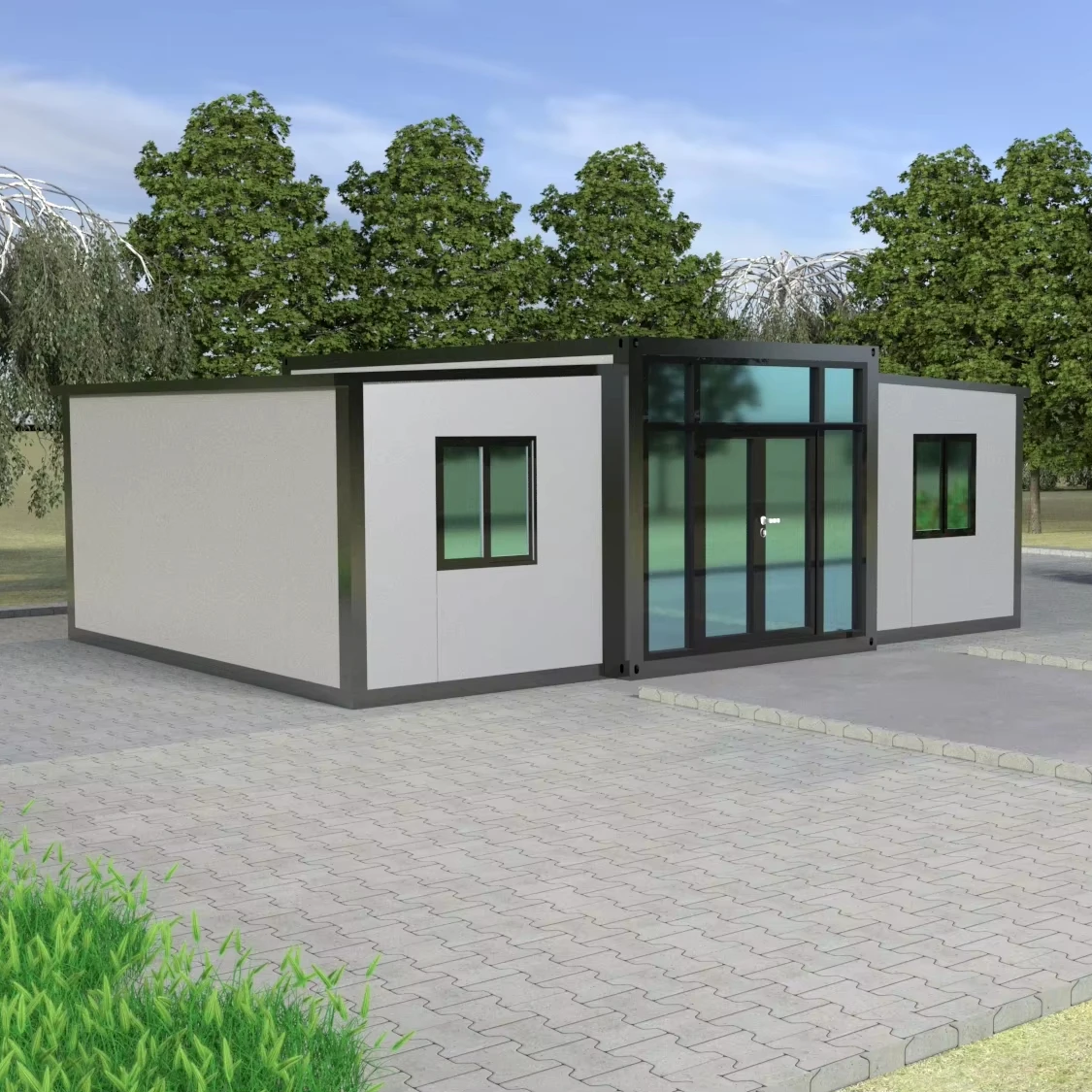 Professional Source Factory Export Movable House Prefabricated Building Expandable Folding House With High Quality