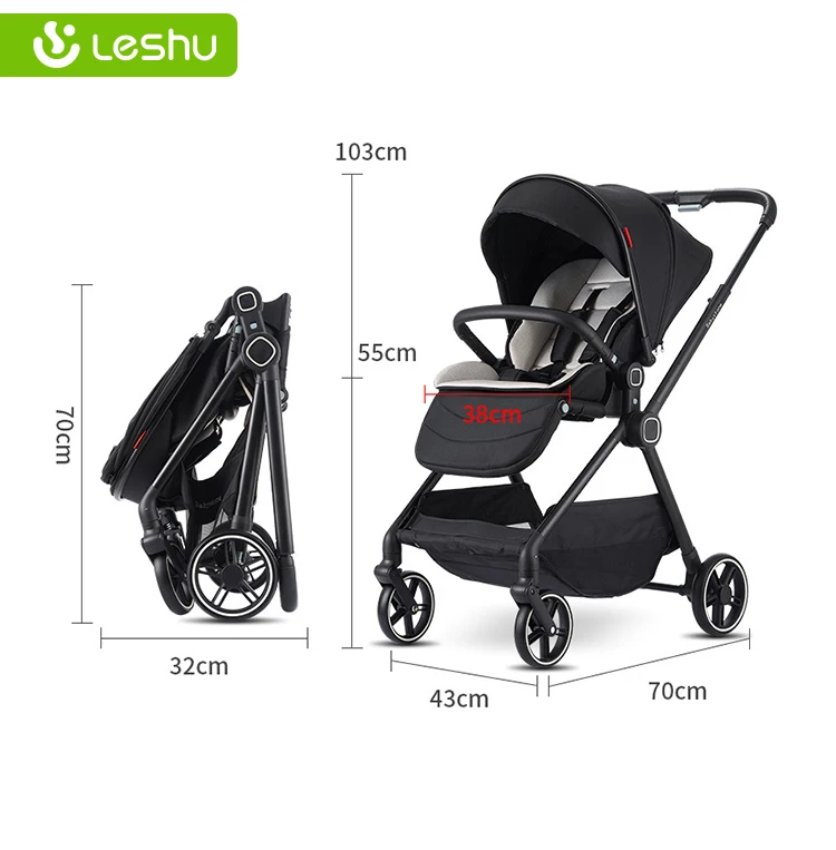 High quality baby stroller stroller baby 2 in 1 en 1888 certification baby stroller
