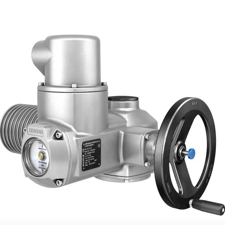 
Versatile Electric Multi-turn Actuators SA and SAR by AUMA Used for Automation of Gate Valves or Globe Valves for Power plants 