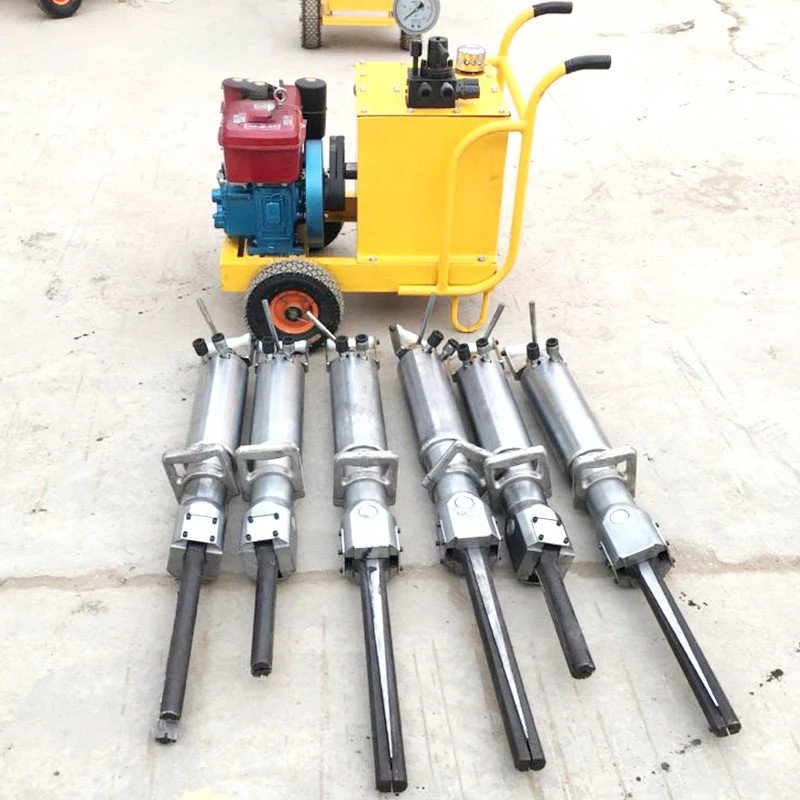 Factory hot sale hydraulic rock splitter hydraulic rock drill and splitter for sale