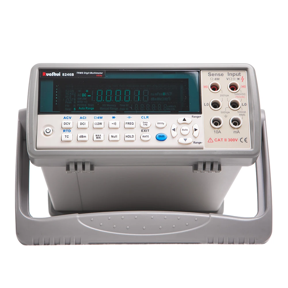 8246A 55000 Desktop  Digital Multimeter with 1000V 10A range 0.025 % Accuracy